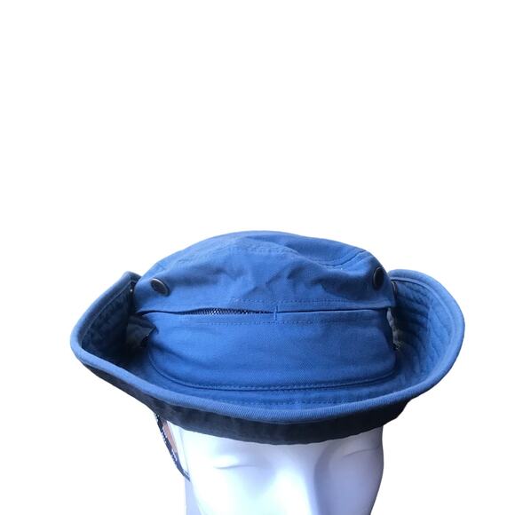 Duluth Trading Company Blue Sun Fishing Ventilated Booney Hat Size XL - Picture 1 of 6